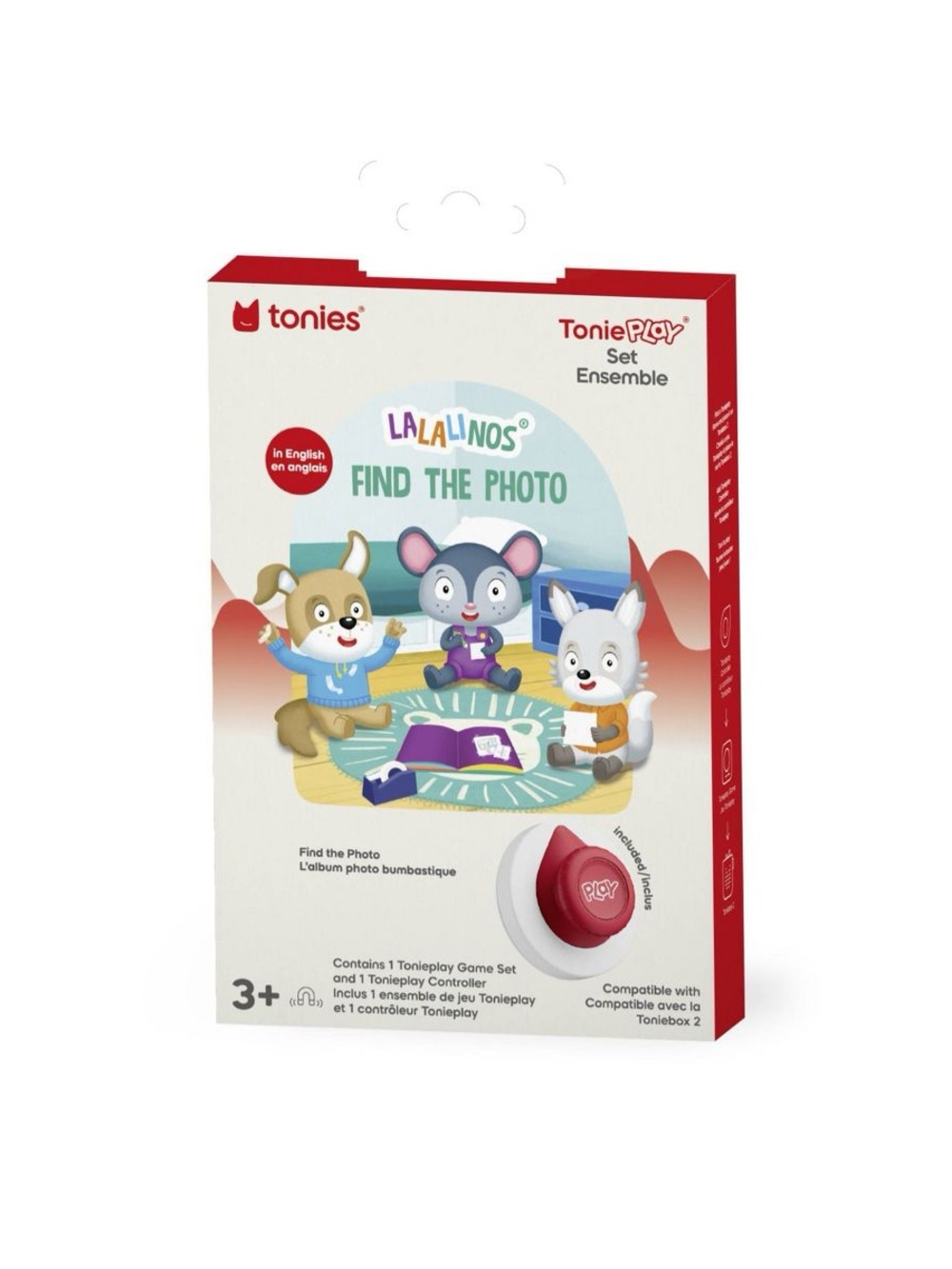 Tonie Box ToniePlay Find The Photo Lalalinos Game Set with Controller